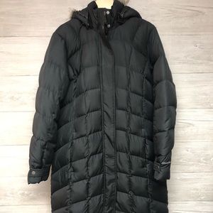 Eddie Bauer Black Puffer Coat